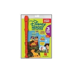  Hal Leonard The Disney Heroes Collection   Recorder Fun 3 