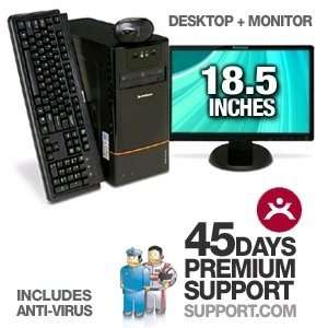  Lenovo 3000 H200 Desktop PC +LCD +Premium Support 