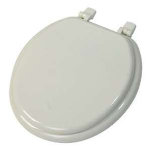  Traditional Wooden Toilet Seat   Round   Ivory