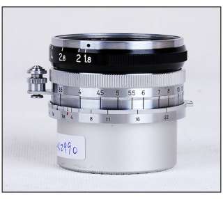 EX++* Nikon Nippon kogaku W Nikkor.C 35mm f/1.8 Leica L39 mount 35 F1 