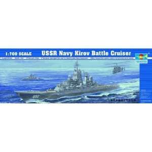  Models 1/700 USSR Kirov Soviet Navy Battle Cruiser Kit Toys & Games