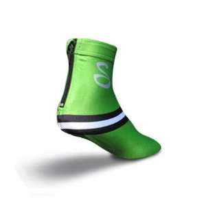  SockGuy Green Aero Cycling Shoe Cover/Booties Sports 