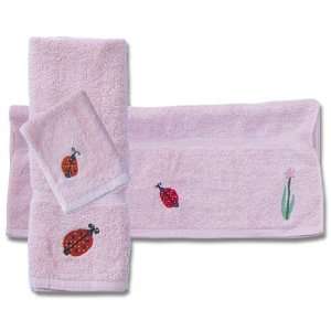   Childrens bedding Little Red Lady Bug Bath Towel Set
