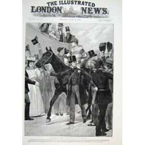  Lord Roseberry Leads In Ladas After Derby Win 1894