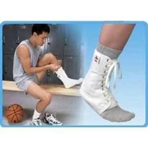  Lace Up Ankle Support   White   XLarge Health & Personal 