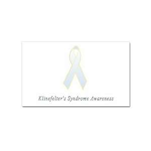  Klinefelters Syndrome Awareness Rectangular Sticker 