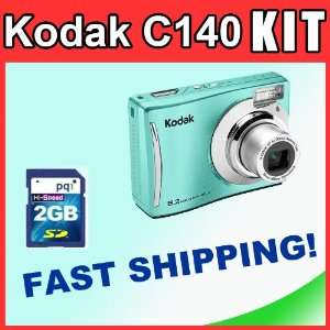  Kodak EasyShare C140 8.2MP Digital Camera w/ 3x Optical 