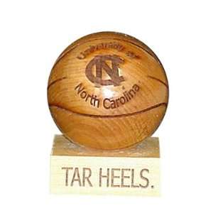 Grid Works North Carolina Engraved Wood Basketball  Sports 