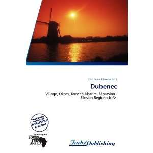  Dubenec (9786138733164) Erik Yama Étienne Books