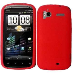  Silicone Case for HTC sensation 4G (S01 red) Cell Phones 