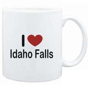    Mug White I LOVE Idaho Falls  Usa Cities