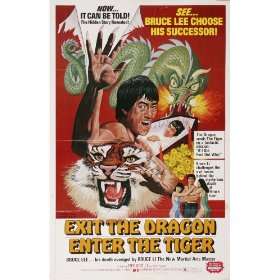  Exit the Dragon Enter the Tiger (1976) 27 x 40 Movie 