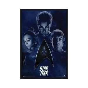  Star Trek Crew Framed Poster