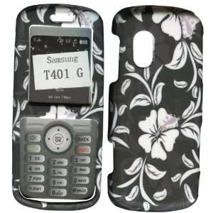  White Flowers Samsung T401G TracFone, Straight Talk Prepaid Net 10 