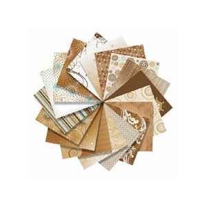   12x12 Scrapbooking Paper Pack Tales Of Brown Arts, Crafts & Sewing