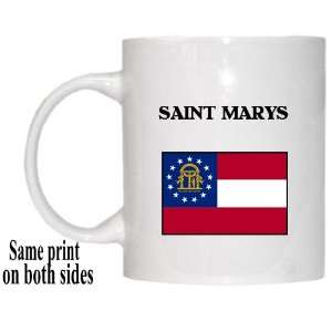    US State Flag   SAINT MARYS, Georgia (GA) Mug 