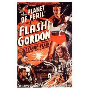  Flash Gordon (1936) 27 x 40 Movie Poster Style A