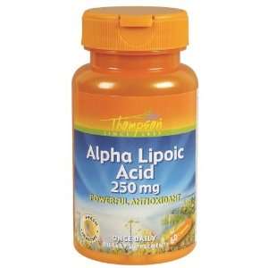  Thompson Alpha Lipoic Acid 250 mg 60 capsules Health 