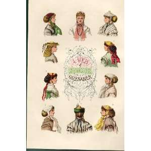   Web Of Summer Gossip 1866 Parisian Hats Nature In Art
