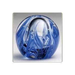  A Small Paperweight   Blue Flame