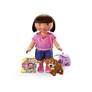   Dora the Explorer Dress Up Adventure Doll Plus Armoire Toys & Games