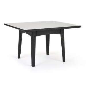  Square Dining Table 48 x 48 with 5mm Glass Top by Caluco 