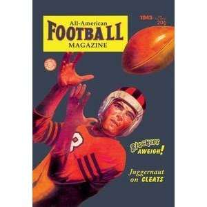  Vintage Art All American Football Magazine   02770 3