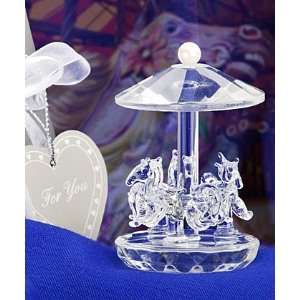  Crystal Carousel Favors