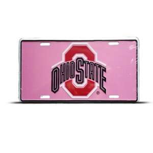  Ohio State Metal College License Plate Wall Sign Tag Automotive