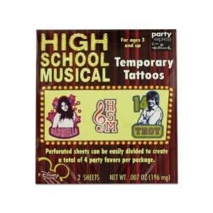  Bulk Pack of 96   High School Musical Tattoos (Each) By 