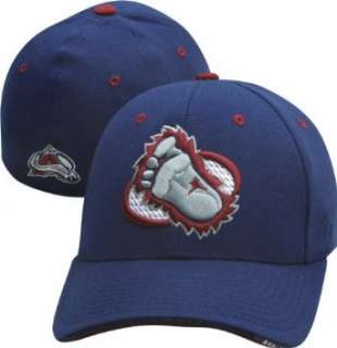  Colorado Avalanche Foot Logo Navy Shootout Flex Fit Hat 