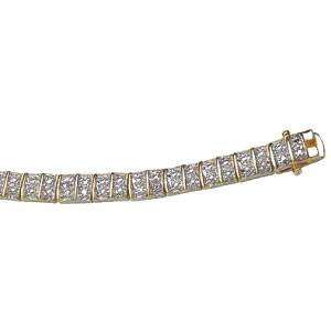  Genuine Diamond Highlight 8 Inch Tennis Bracelet Jewelry