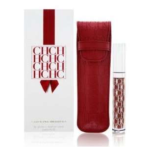  Ch By Carolina Herrera for Women Lip Gloss + Leather Case 