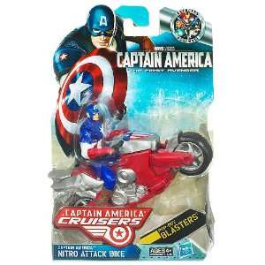  Captain America Zoom N Go Motorcycle 2 Toys & Games