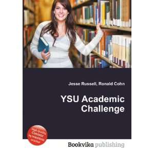  YSU Academic Challenge Ronald Cohn Jesse Russell Books