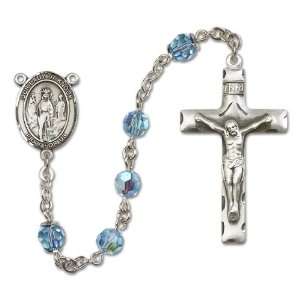  Our Lady of Knock Aqua Rosary Jewelry