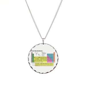  Necklace Circle Charm Periodic Table of Elements Artsmith 