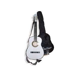  White Acoustic Guitar Set 