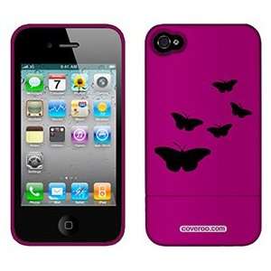  5 Butterflies on Verizon iPhone 4 Case by Coveroo 