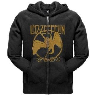 Led Zeppelin   Swan & Symbols Zip Hoodie