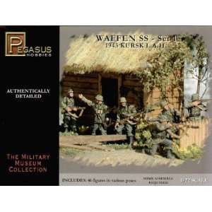   SS Soldiers Set #1 (46) (Plastic Kit) 1 72 Pegasus Toys & Games
