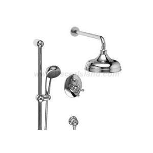  Riobel FI69+BNW Pressure balance shower with diverter and 