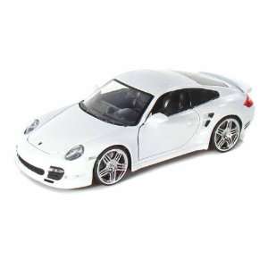  Porsche 911 Turbo 1/24 White Toys & Games