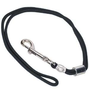   PetEdge Braided Nylon Grooming Dog Loop, 24 Inch, Black