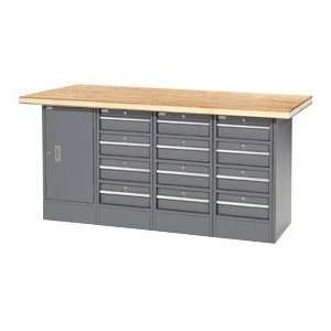  12 Drawer/Cabinet Workbench Shop Top