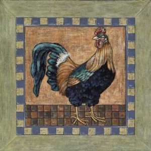  Rooster I by Roy Avis 9x9