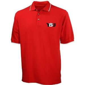  NCAA Youngstown State Penguins Red Tournament Polo Sports 