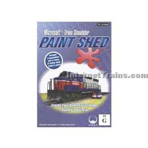  Auran Trainz Paint Shed For Railroad Simulator 2004 Toys & Games