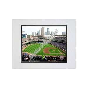  Target Field 2010 Interior Double Matted 8 x 10 