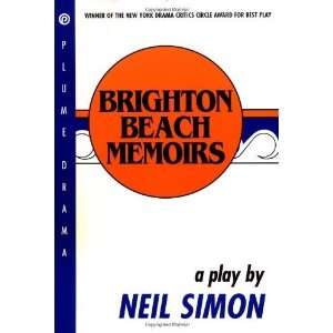  Brighton Beach Memoirs [Paperback] Neil Simon Books